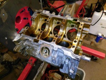 Ford 3.0L engine block