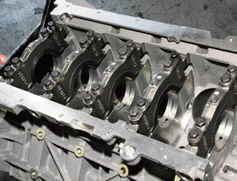 Ford 6.2L engine block