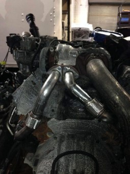 Ford 6.4L Exhaust Manifold installation