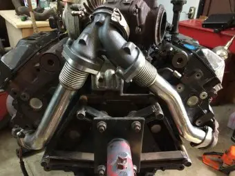 Ford 7.3L Exhaust Manifold installation