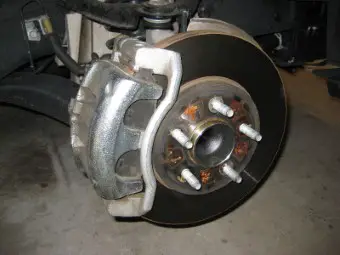 Crown Victoria front brakes